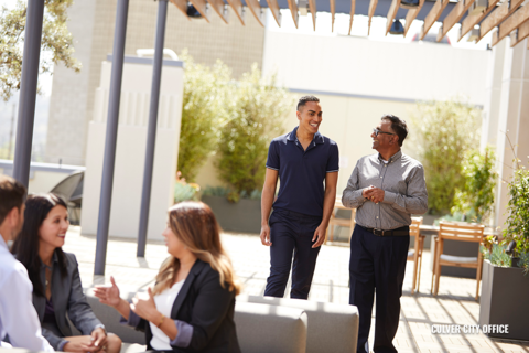 Culver City Office Employees Walking